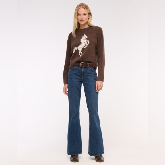 The A&F Madeline Western Crew Sweater - Picture 2 of 11